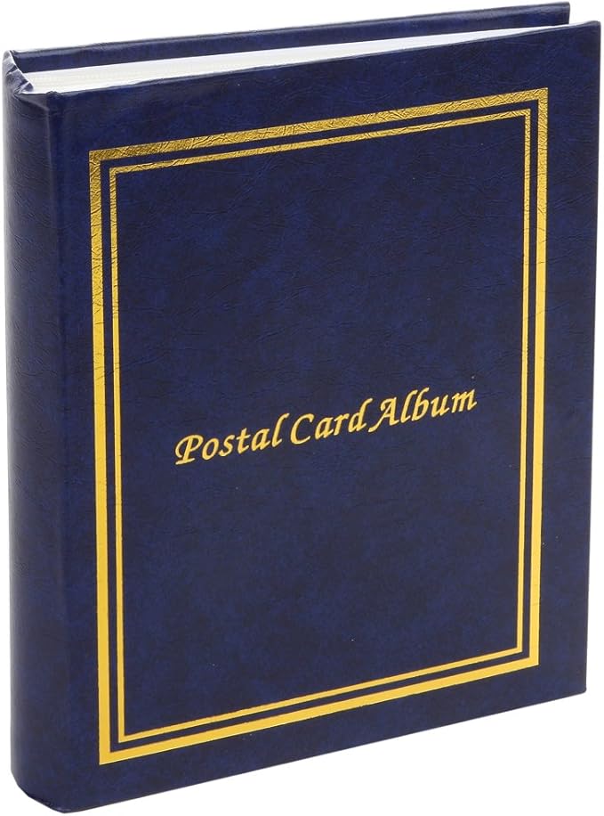 HomeX Postcard Album, MultiPaged Album with Plastic
