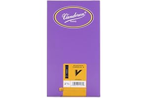 Vandoren CR1025/50 Bb Clarinet Traditional Reeds Strength 2.5; Box of 50