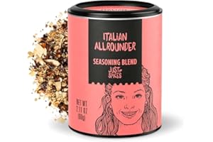 Just Spices Italian Allrounder Seasoning Blend, 2.11 OZ |Infuse your meals with the comforting flavors of classic Italian herbs.