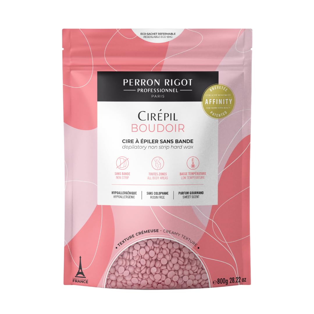 Cirepil Boudoir - 800g / 28.22 oz Wax Beads Bag - Sweet Fragrance - Allergen-Free - Specially Formulated for Short, Coarse Hair