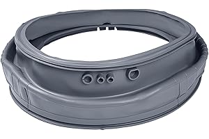 FHRHRY MDS47123619 Washer Door Boot Seal Gasket Bellow Diaphragm for LG Kenmore WM3500CW WM3270CW WM3180CW WM3080CW WM3670HWA WM3700HWA WM3700HVA WM3370HWA WM3370HVA, Repl. AGF75223080 AP6236842 PS12081606