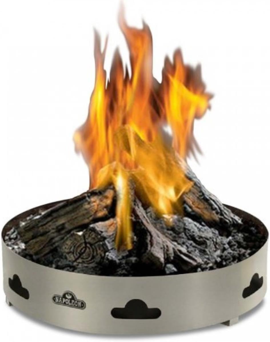 Napoleon Patio Flame 60000 Btu Natural Gas Fire Pit With Logs