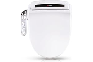 Lotus Bidet ATS-800R Heated Seat, Temperature Controlled Wash, Warm Air Dryer, Easy DIY Installation, Made in Korea