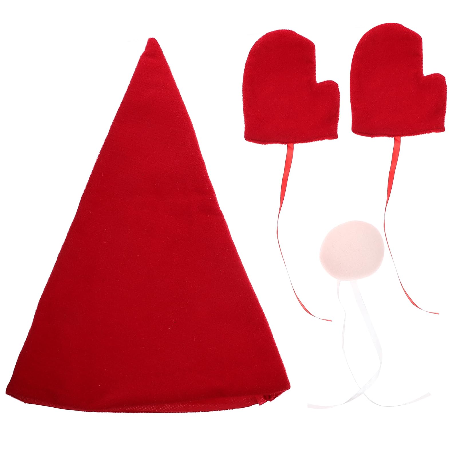 Gejoy Christmas Tree Topper 26x15 Inch Large Red Santa Hat Christmas