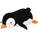 CSVBTRF Weighted Stuffed Animal, 4.2 lbs 19" Penguin Plush Hugging Pillow for Kids Gift - Penguin Stuffed Animal