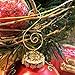 Elevate Essentials Swirl Hooks - Gold Decorative Ornament Hangers, 40 ct