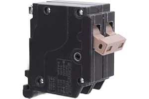 Circuit Breaker for Cutler Hammer, 2 Pole 30A 3/4 Inch Plug On Molded Case Circuit Breaker Standard Breaker for Cutler Hammer