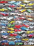 White Mountain Puzzles 50 Years of Mustangs - 550 Piece Jigsaw Puzzle