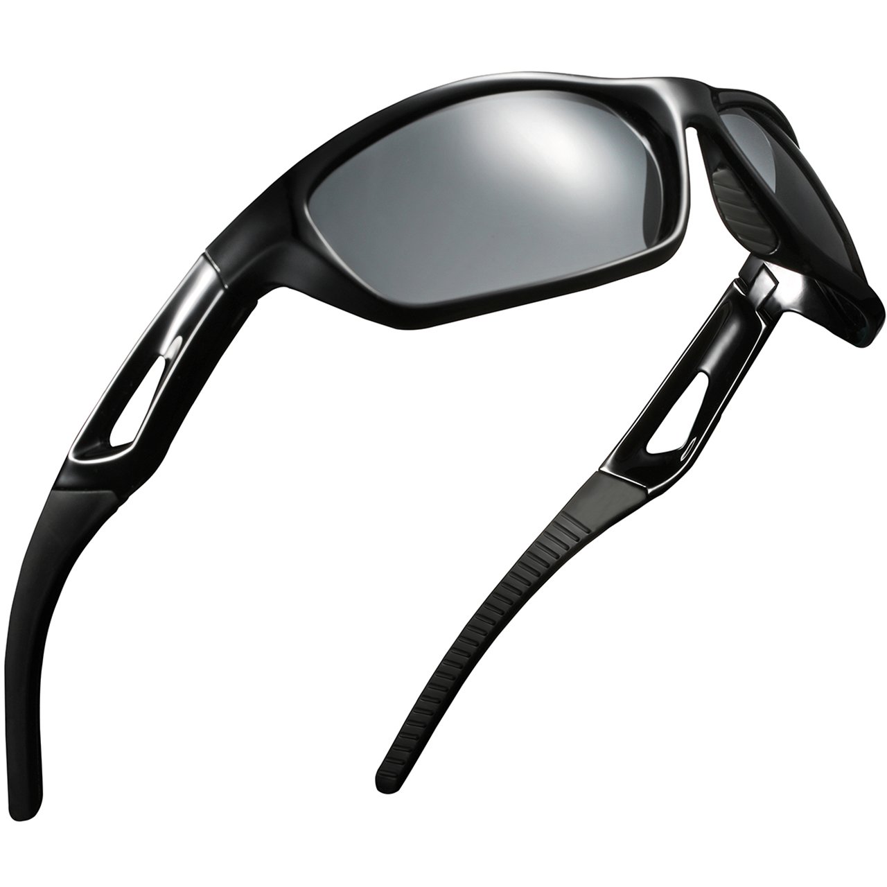 OMore Polarized Sports Sunglasses, Solar Shield Wayfarer Goggles, UV400