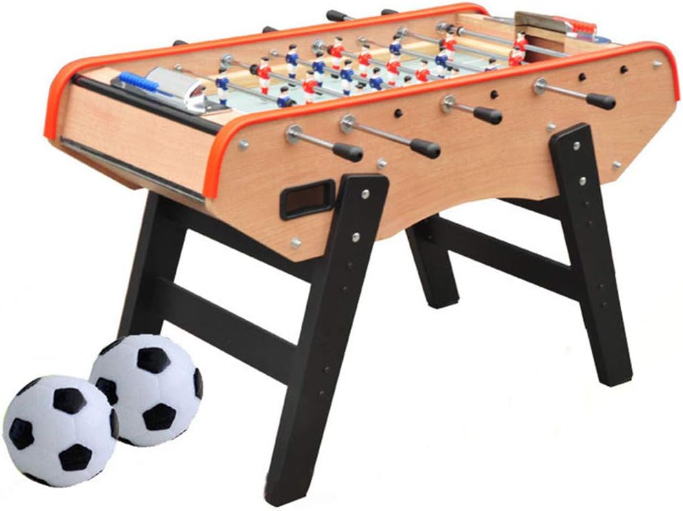 Creing Table de Babyfoot avec 2 Unités de Score 2 Balles pour Adultes et Enfants Jeu de Table