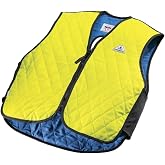 Men's Hyperkewl Cooling Sport Vest, Adjustable Fit, Lightweight, 4 Hours of Cooling, Reactivate in Water within Minutes, For High Heat Weather, Outdoor Work, Motorcycle Riding