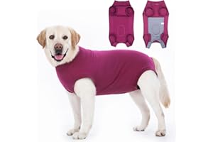 Axcimond Dog Recovery Suit Dog Onesie After Surgery Female Male Small Medium Large Dogs Surgical Recovery Suit Doggie Onesie 