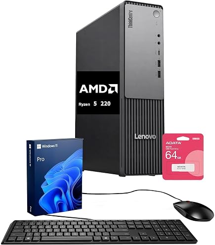 Amazon.com: Lenovo ThinkCentre neo 50q Gen 5 tiny desktop, Intel