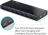TP-Link UH720 USB Hub 7-Port 5Gbps USB 3.0 Dock Station 2x 2.4A Fast Charge view 3