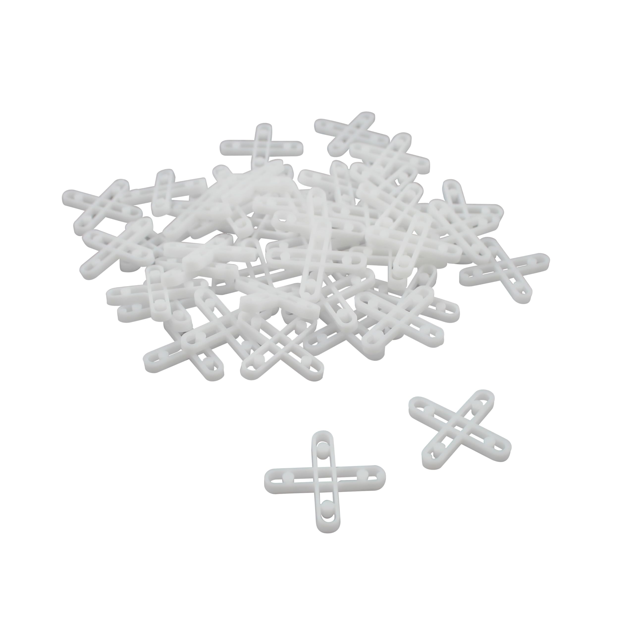 Faithfull Tile Spacers for Wall & Floor Tiling - Long Leg, 5mm, Pack of 1000