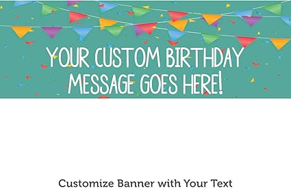 Amazon Com Half Price Banners Custom Birthday Decorations Vinyl