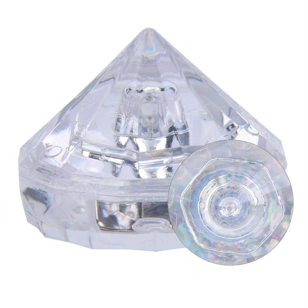 Fdit1 12 pcs Party Decorative LED Ice Cubes Light Multi-Color Liquid Sensor Ice Cubes Light LED Glow Light Drinking Wine Wedding Party Decoration(#1)