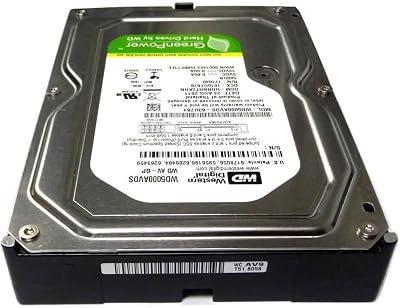 Western Digital 500GB Internal Hard Drive 3.5" SATA II 7200RPM 32MB