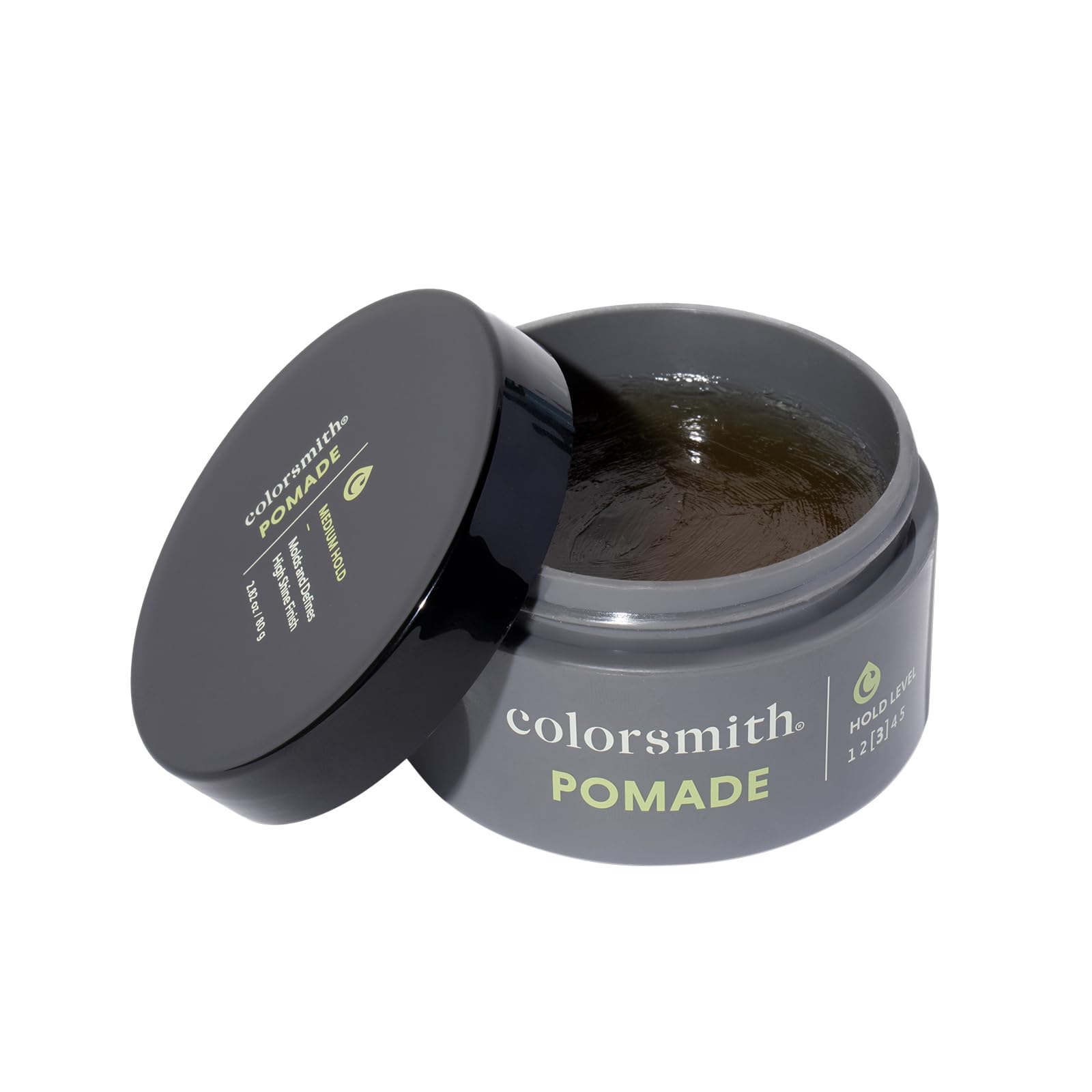 Colorsmith Pomade, Men’s Pomade Styling Product, Medium-hold, High-shine Finish, 80 g