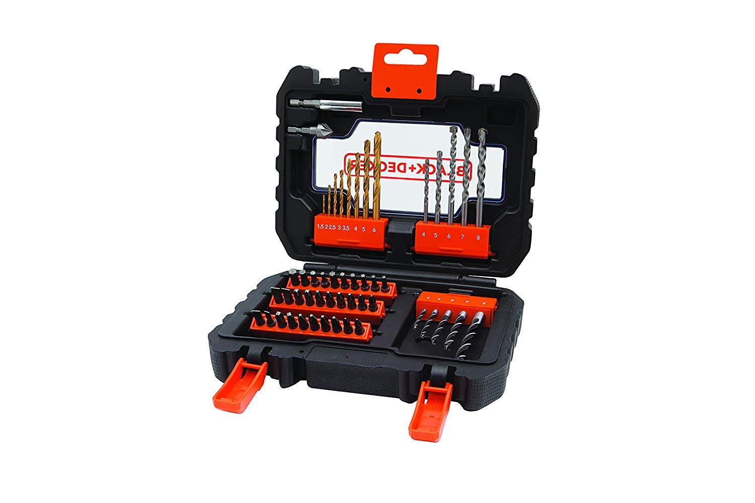 BLACK+DECKER A7232-XJ 50 Piece Drill Set - Black (1-Piece)