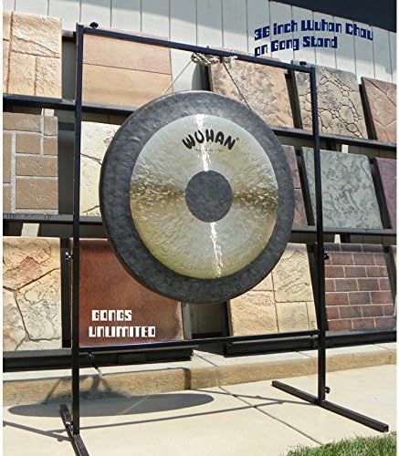 36" Wuhan Chau Gong on Rambo Rimbaud Stand