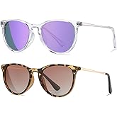 HJSTES Polarized Kids Sunglasses for Girls Boys, 100% UV Protection for Children Sun Glasses, 50MM