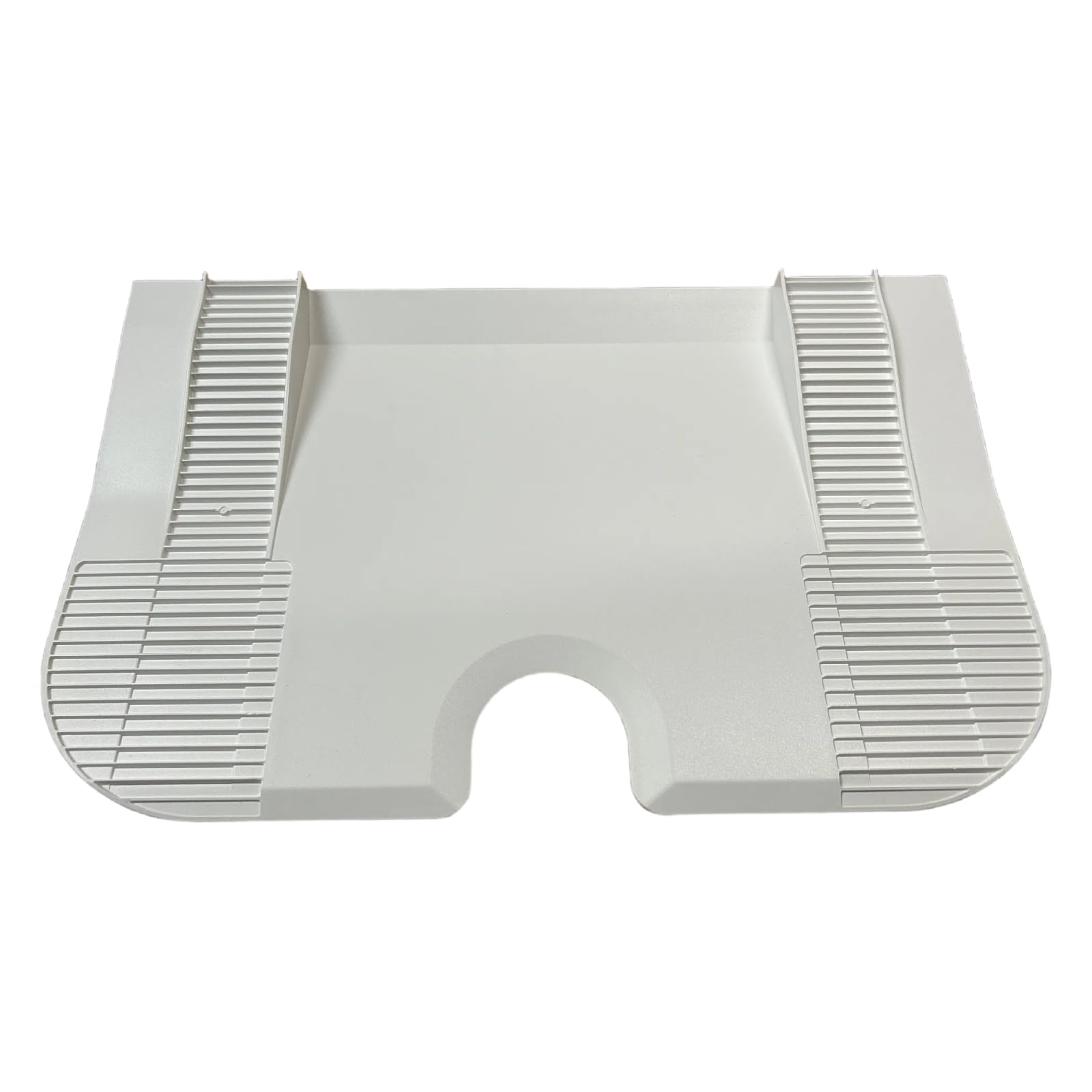 Photo 1 of ?White?Uphill Ramp Spare Parts Compatible with Roborock Q revo/Q revo S/Q revo Pro/Q revo Plus/Q revo MaxV/Q revo Master/Qrevo Slim Robot Vacuum Cleaner Base Station Bracket Ramp Plate Accessories