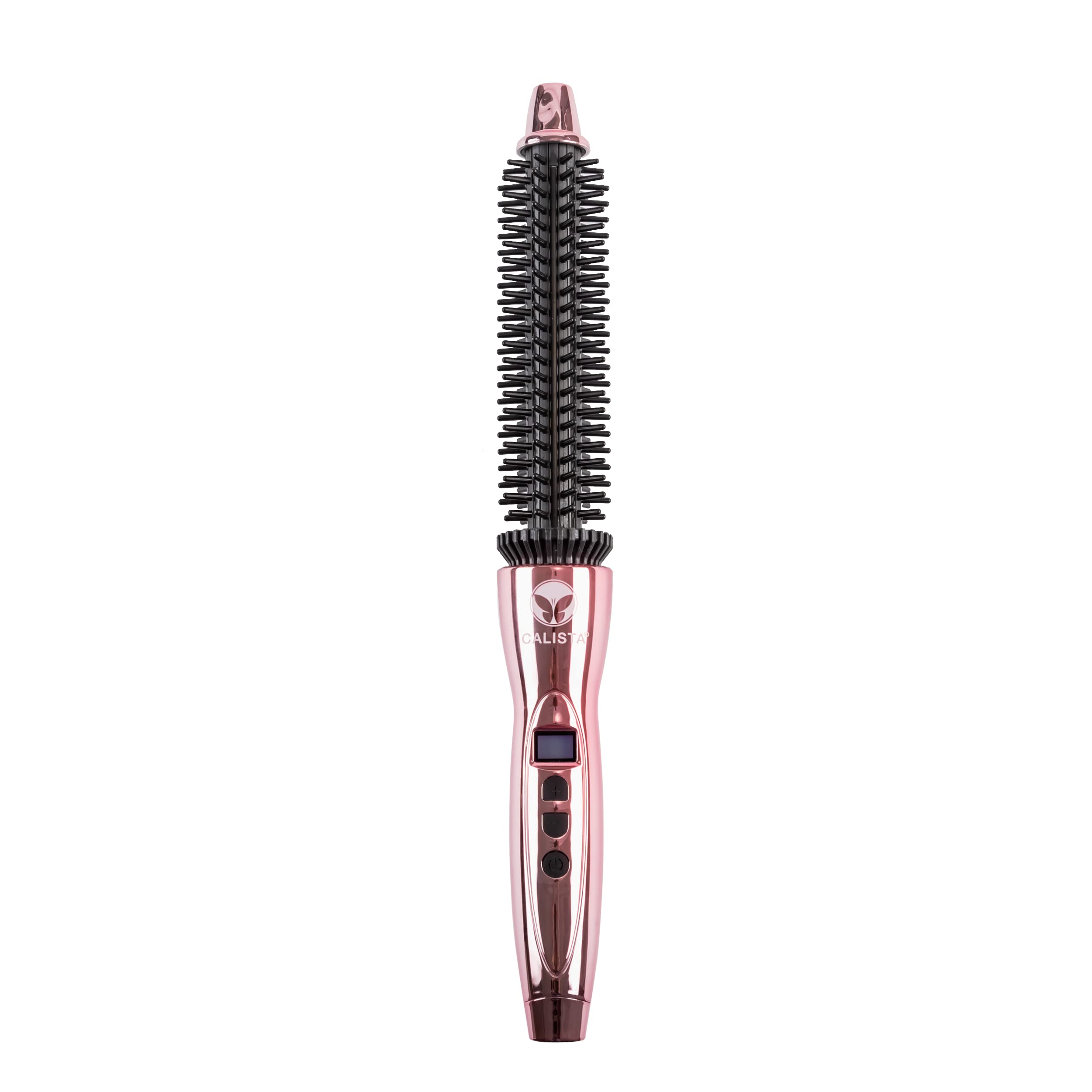 Photo 1 of CALISTA Perfecter Pro Heated Round Brush | Lift, Volumize, and Style with No Heat Damage for Healthier-Looking Hair | 4 Sizes for Most Hair Types | Dual Voltage & Adjustable Temp (0.75, Rose Gold)
