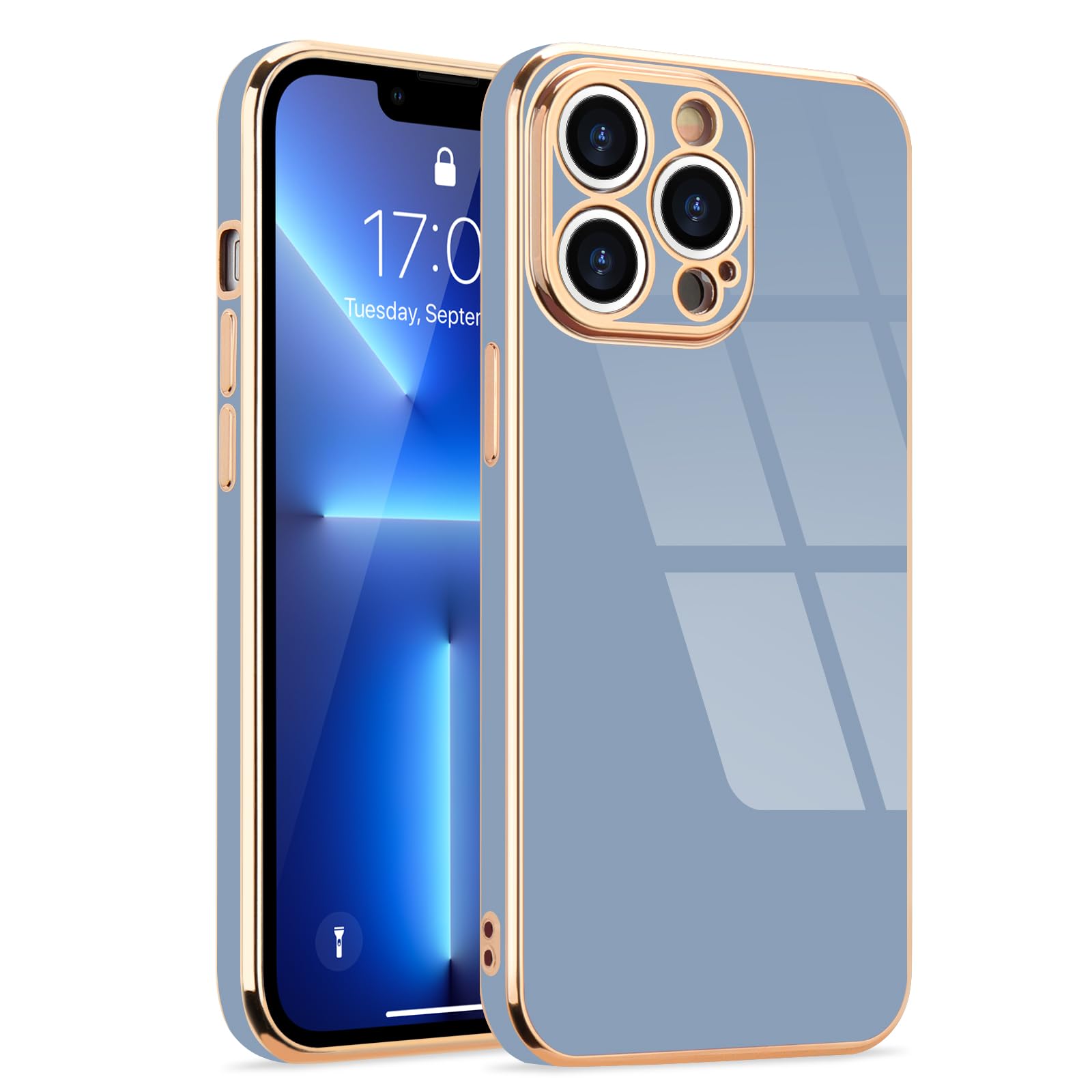Lafunda Designed for iPhone 13 Pro Case, Luxury