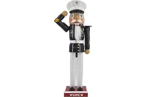 TX USA Corporation 14" Holiday Mantel Display USMC Marine Corps Theme Christmas Nutcracker Figurine