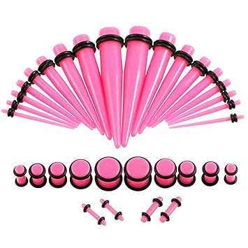 Body Piercing Dilatación Túnel Dilatadores, Acero Quirúrgico ...