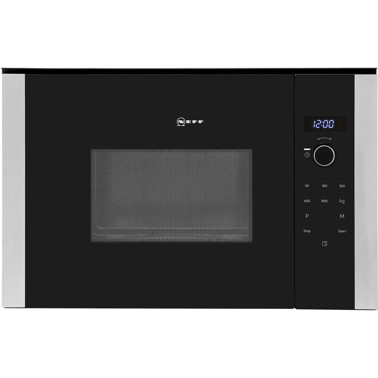 Neff HLAWD23N0B 800W 20L Compact Height Builtin Microwave Oven for A
