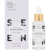 SEEN Magic Serum, Fragrance Free - Non-Comedogenic Hair Serum- Anti Frizz- Dermatologist-Developed - Safe for Sensitive, Eczema & Acne Prone Skin