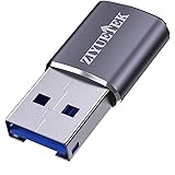 ZIYUETEK Micro SD Card Reader USB 3.0, Aluminum USB 3.0 Portable Memory Card Reader Adapter for PC,USB to Micro SD/TF Card Re