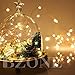 BZONE Fairy Strip Light Battery Operated 7 Foot 20 Leds,Copper Wire Lights, Warm While,Work for Party , Wedding Centerpiece,Table Decorations (Not Included 3AA Batteries)