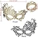 Aneco 10 Pieces Multicolored Lace Masquerade Mask Sexy Lace Eye Mask Venetian Eyemask for Halloween Prom Ball and Costumes Party