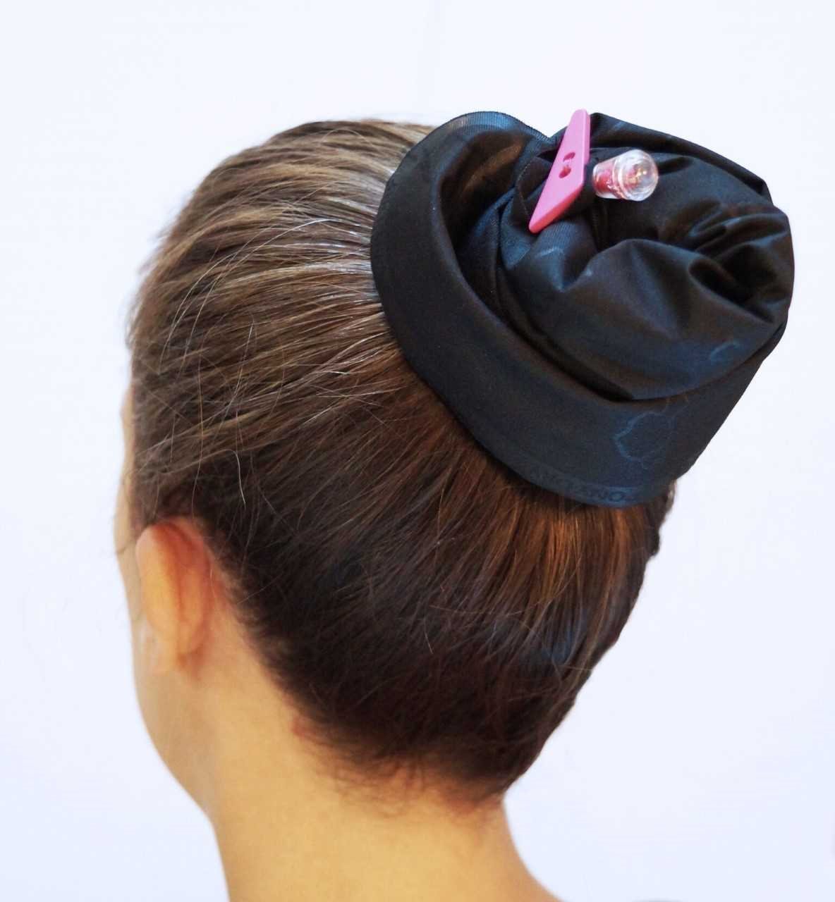 PonyDry Waterproof Hair Sleeve in Black Wash the Roots of your Hair