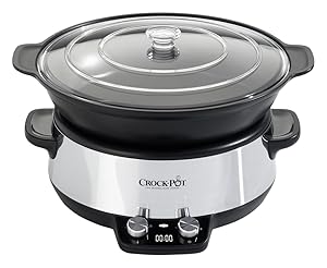 Crock-Pot CSC011X Digital Slow Cooker with Saute Bowl 220-240 Volt/ 50 Hz (INTERNATIONAL VOLTAGE & PLUG) FOR OVERSEAS USE ONLY WILL NOT WORK IN THE US, OUR PRODUCT ARE BRAND NEW, WE DO NOT SELL USED OR REFERBUSHED PRODUCTS.
