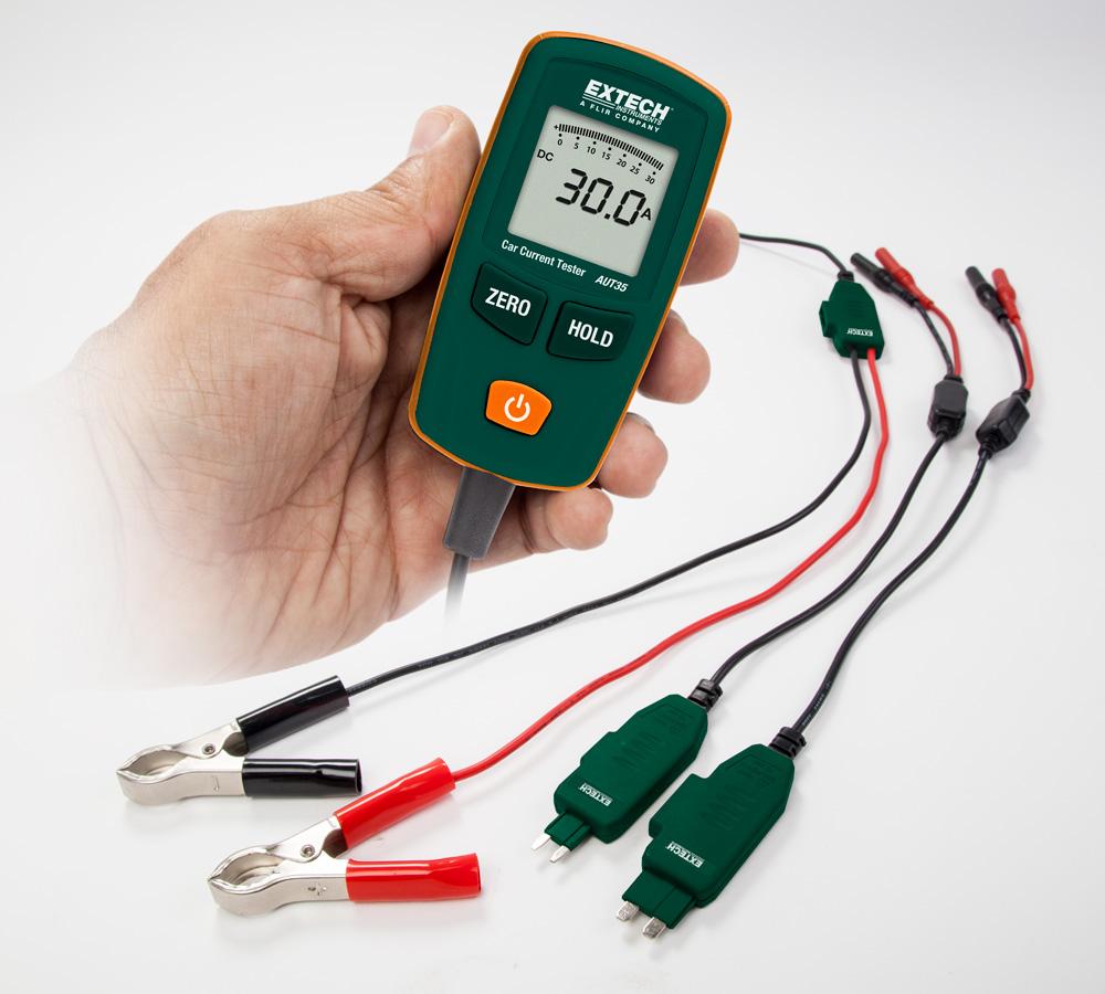 Extech AUT30M Automotive 30A Current TesterMini Fuse Home