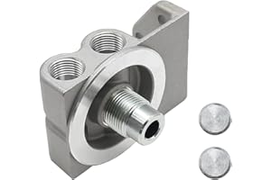 VIKKSAER 4770/24770 Fuel Filter Base for 1R-0749 1R-0750 CAT Fuel Filter, Diesel Filter Remote Mounting Base