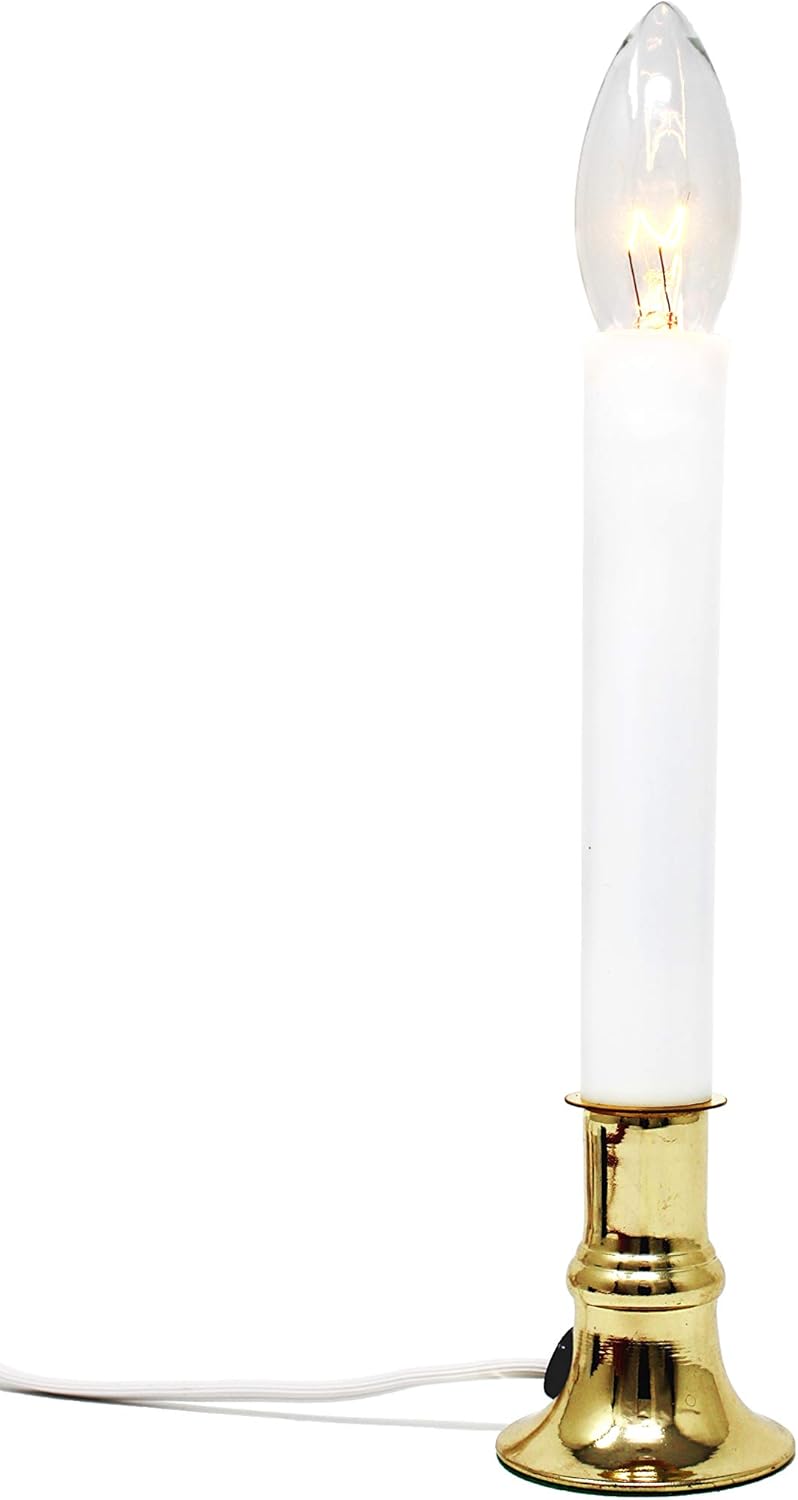 Electric Sensor Window Candle - On at Dusk/Off at Dawn 7 Watt Bulb (Pack of 6): Home & Kitchen