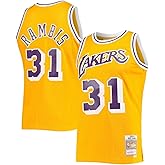 Kurt Rambis Los Angeles Lakers 1984-85 Team Hardwood Classics Swingman Jersey (as1, Alpha, xx_l, Regular, Regular, XX-Large) Yellow