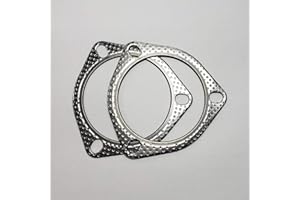 TICON 3.5" 3 Bolt MLSG High Temp Exhaust Gasket w/SS Fire Ring (Qty 2)