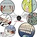120 Ceramic Industrial Round Disc Ferrite Magnets - Art, Crafts, Refrigerator, Hanging Tools, DIY Hobbies School Science Projects, Teachers Around Office Magnet Pictures Whiteboard Bottle Cap - C8