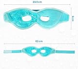 ACWOO Cooling Eye Mask Reusable Hot Cold Therapy with Eye Cutouts view 4