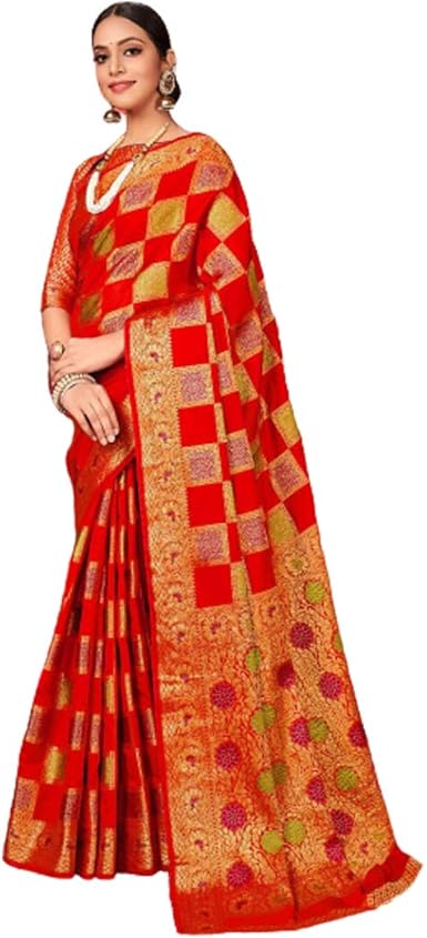 amazon banarasi saree