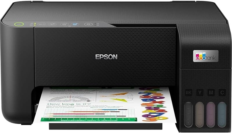 Epson EcoTank ET-2862 Printer Wireless A4 Print Copy Scan 3 Years Ink