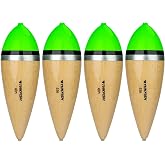 THKFISH Fishing Bobbers Slip Bobbers for Fishing Floats Bobbers for Fishing Balsa Bobbers for Steelhead Fish Float Rigs Freshwater Saltwater Floatage