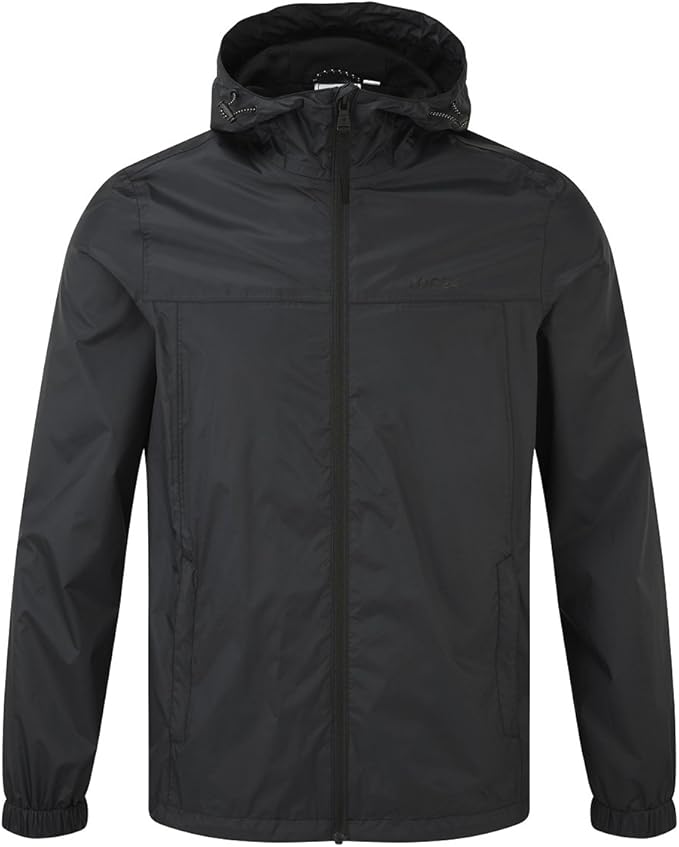 TOG 24 Craven Mens Zip Up Packable Lightweight Waterproof Jacket with