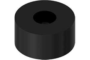 Robosource Black Nylon Spacer 1/4inches Thick, 1/2inches OD 0.194inches ID, 50 Pack for VEX Robotics